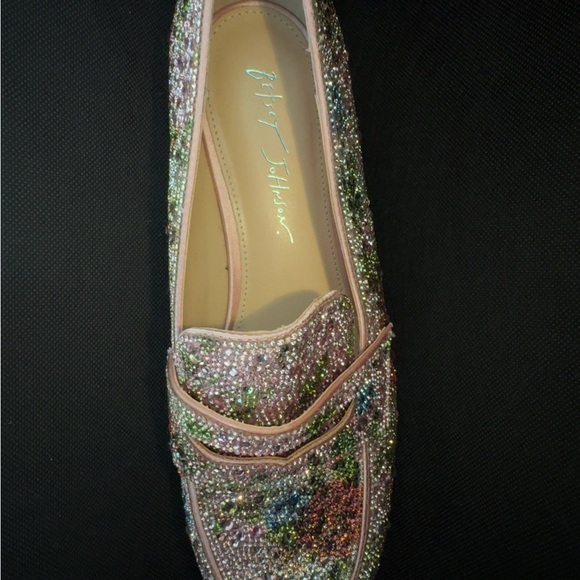 Betsey Johnson Multicolor Beaded Loafers - Picture 2 of 5